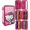 Hello Kitty pieštukų dėklas su Pinky įdaru, 3 lygių
