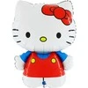Hello Kitty raudonas folijos balionas 64 cm
