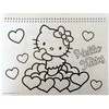 „Hello Kitty Sweetheart“ A/4 spiralinė eskizų knygelė su 40 lapų ir lipdukais