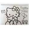„Hello Kitty Sweetheart“ A/4 spiralinė eskizų knygelė su 40 lapų ir lipdukais