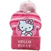 Hello Kitty tamsiai rožinė vaikiška kepurė