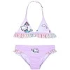 Hello Kitty undinėlės formos vaikiškas maudymosi kostiumėlis, bikinis 3-8 metų