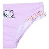 Hello Kitty undinėlės formos vaikiškas maudymosi kostiumėlis, bikinis 3-8 metų