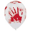 Boland Traciks AMSCAN Balony lateksowe Krwawa dłoń - 28 cm - 6 vnt. universalus