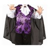 Helovino violetinis vampyro kostiumas 92/104 cm