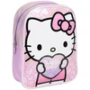 Holografinė „Hello Kitty“ širdelės formos kuprinė, krepšys 32 cm