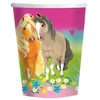 „Horses Pretty Pony“ popierinių puodelių rinkinys, 8 vnt. - 250 ml