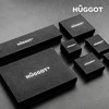 Hûggot Trys 925 prabos sidabrinis žiedas su cirkoniais