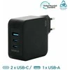 Įkroviklis Mobilis WALL CHARGER - 100 W - 2 USB C