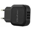 QOLTEC 50191 kintamosios srovės adapteris 17W 5V 3.4A 3xUSB
