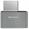 QOLTEC 50315 HDD / SSD prijungimo stotis 2,5 colio / 3,5 colio SATA USB 3.0