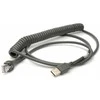 „Datalogic“ kabelis, USB, A tipas, suvyniotas, POT, CAB-524, 8 pėd.