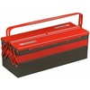 FACOM BT.13GPB įrankių dėžė, 5 skyriai, 18 l, 30 kg, metalas, raudona ir pilka
