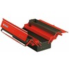 FACOM BT.13GPB įrankių dėžė, 5 skyriai, 18 l, 30 kg, metalas, raudona ir pilka
