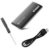 Dėklas diskui M.2 SATA NGFF USB 3.1 su USB-C jungtimi