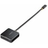 StarTech 1B-USB-C-SDE ADAPTER kortelių skaitytuvas USB 3.2 Gen 2 (3.1 Gen 2) Type-C Juodas