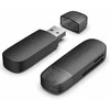 „Vention 2-in-1“ USB 3.0 A kortelių skaitytuvas (SD+TF) Juodas, dviejų diskų raidė