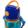 „Jungle Jungle“, gyvūnų skonio aliuminio butelis su karabinu, 600 ml