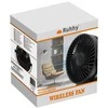 Ventiliatorius Juodas cordless fan Ruhhy 25567