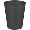 Juodas mikro plastiko puodelis, 250 ml