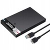 Juodas USB 3.2 5GB korpusas