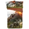 Patalynė bawełniana 140x200 Park Jurajski dinozaury wulkan 5994 Jurassic Park