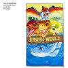Kelioninis Vaikų tualeto reikmenų rinkinys kelionei Jurassic Park 4 Dalys Oranžinė