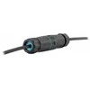 Delock kabelio jungtis RJ45 lizdas RJ45 lizdas Cat.6A atsparus vandeniui