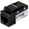 Šakotuvas TRENDnet Keystone-Buchsen 50er-Pack Cat6 werkzeuglos 90°blac