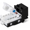 Šakotuvas TRENDnet Keystone-Buchsen 50er-Pack Cat6 werkzeuglos 90°blac