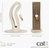 Catit Pixi Scratcher Cat Tail, drapak, katei, kartonowy, 45 × 23,5 × 58,5 cm, w kształcie kociego ogona