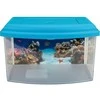 Akvariumas su dangčiu Aquarium 1 Georplast 22x16x14cm/3L plastikinis