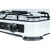 PROMIS KG400 Four-burner gas stove sidabrinis