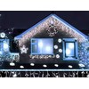 Girlianda 300 LED šaltai balta, IP44