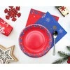 GoDan Let It Snow popierinės lėkštės 18cm 6vnt