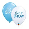 GoDan Balloon QL 11" su Simply Let It Snow spauda, 6 vnt.