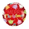 GoDan Balon foliowy 18" QL RND MerryChristm.15025 50217