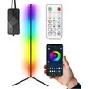 Pakabinamas šviestuvas Kampinė LED grindų lempa RGB su programėle 150 cm