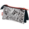 Kapitonės Marvel komiksų Marvel 3 skyrių pieštukų dėklas 21 cm