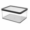rotho Gyvūnų Maisto Indas - LOFT 2,25L Patvarus Technopolimeras Skaidrus/Juodas