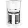 Terraillon Kaffebryggare Diamond 1,25L 980W Droppstopp vit