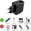 Plp44 12V automobilinio cigarečių žiebtuvėlio adapteris