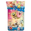 Patalynė dziecięca 140x200 Sponge Bob party poszewka 70x90