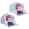 Kepurė Disney Frozen vaikiška beisbolo kepuraitė su pastelinėmis detalėmis, 52-54 cm