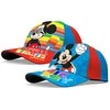 Kids Licensing Mickey Mouse kepurė su snapeliu reguliuojamu užsegimu