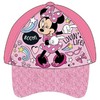 Kepurė Disney Minnie Lovin' Life šviesiai rožinė vaikiška beisbolo kepuraitė 54 cm