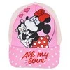 Kepurė Disney Minnie vaikiška beisbolo kepuraitė „All My Love“, 52 cm