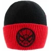 Kepurė Skrybėlė Spider-Man Emblem Juoda