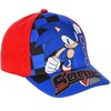 Kepurė Vaikiška beisbolo kepuraitė „Sonic the Hedgehog“ (52 cm) – raudona