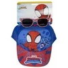 Kepurės ir akinių nuo saulės komplektas Spidey Raudona 2 Dalys